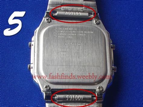 casio fake gold watch|how to identify a fake watch.